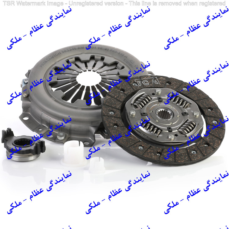 کیت کلاچ پژو 206 ( دیسک و صفحه کلاچ ) TU5 عظام