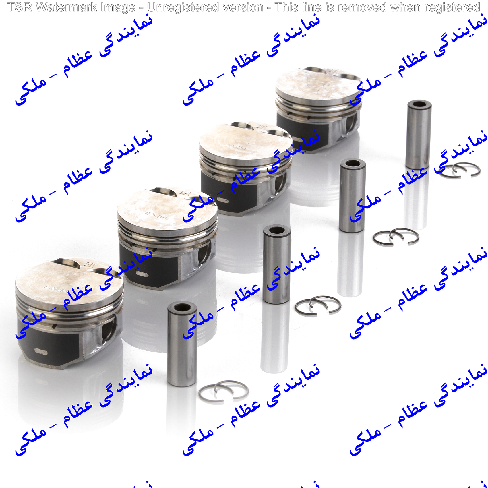 پیستون سمند  EF7 باخار و گژن پین