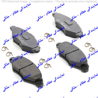 لنت ترمز دیسکی جلو پژو 206 تیپ 2و3 عظام