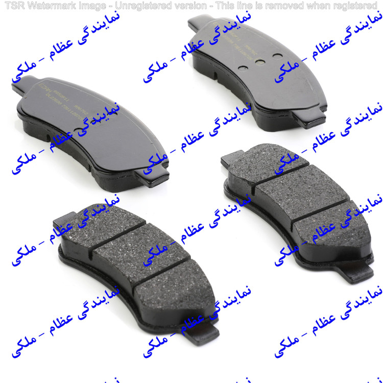 لنت ترمز دیسکی جلو پژو 206 تیپ 5و6