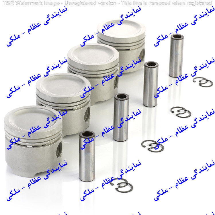 پیستون روآ OHV-020 با خار و گژن پین / ارسال از تهران