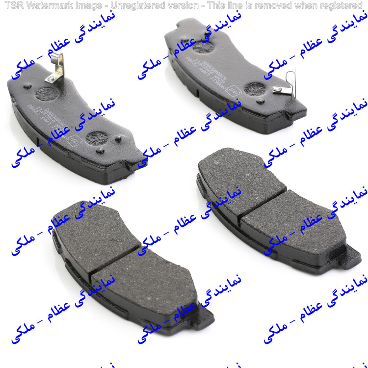 لنت ترمز دیسکی پژو رانا (جلو)