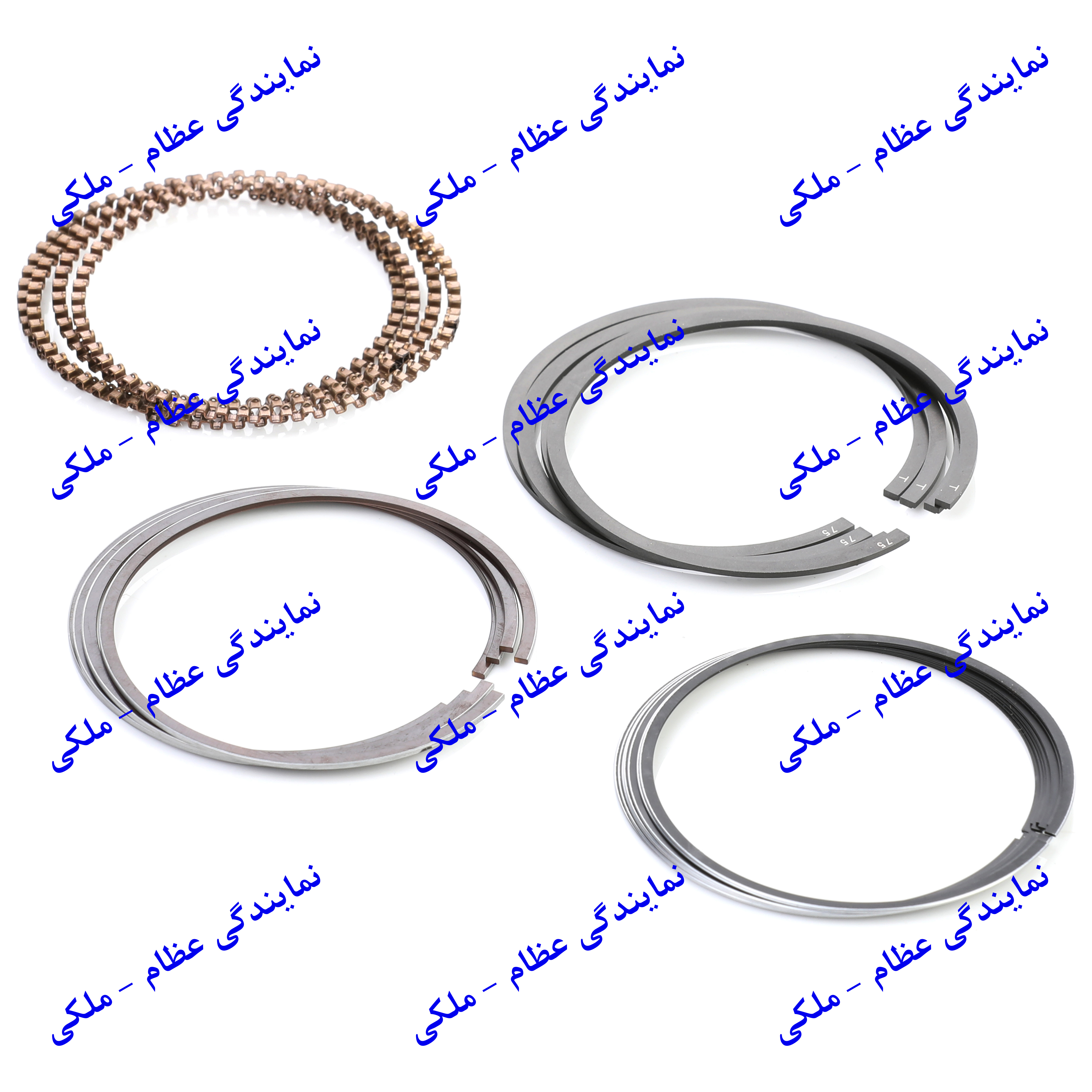رینگ TP پیستون پراید 075 (رینگ موتور) عظام