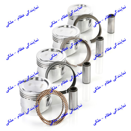 پیستون پراید 050 با ملحقات کامل با رینگ TP عظام