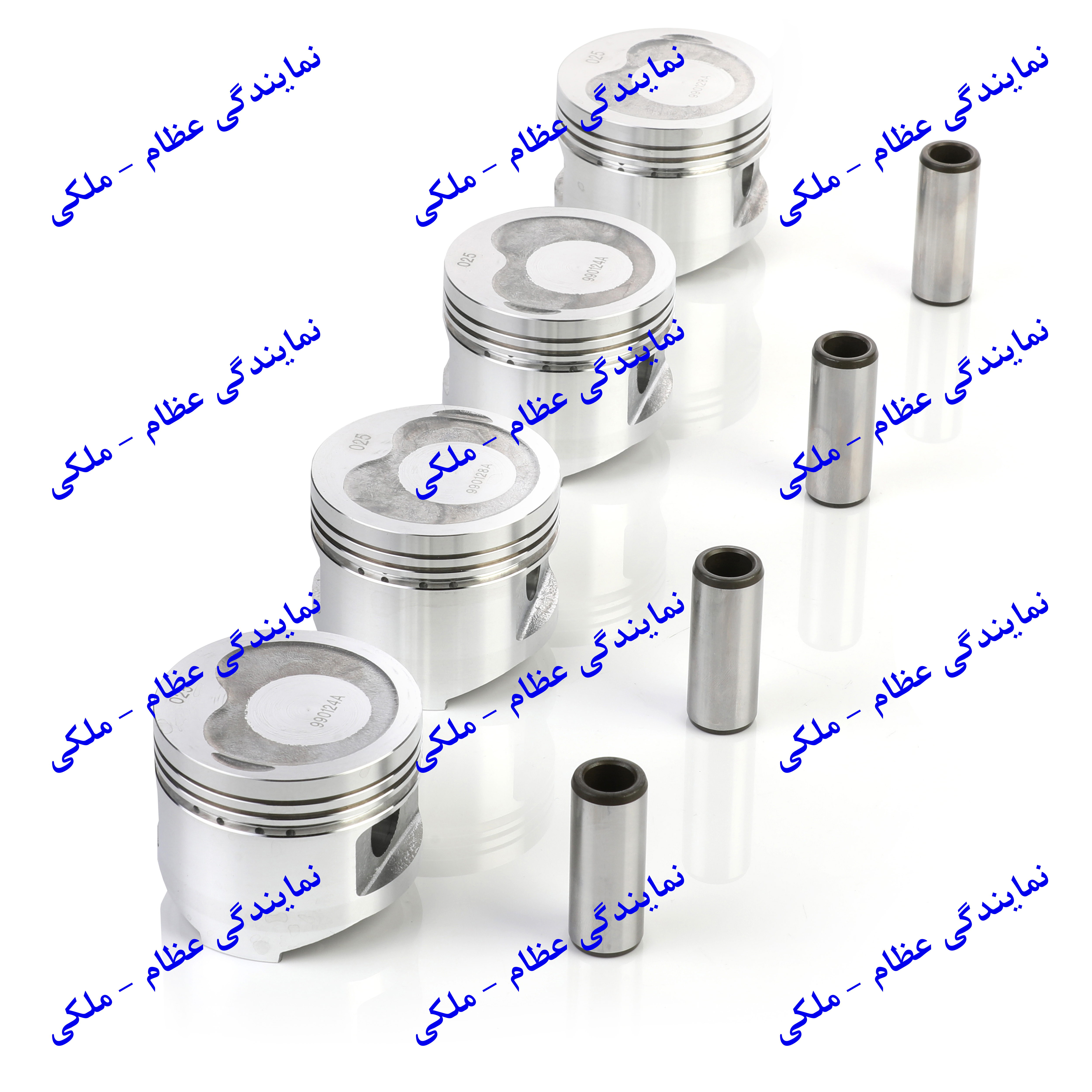 پیستون پراید گاز سوز 025 با گژن پین عظام